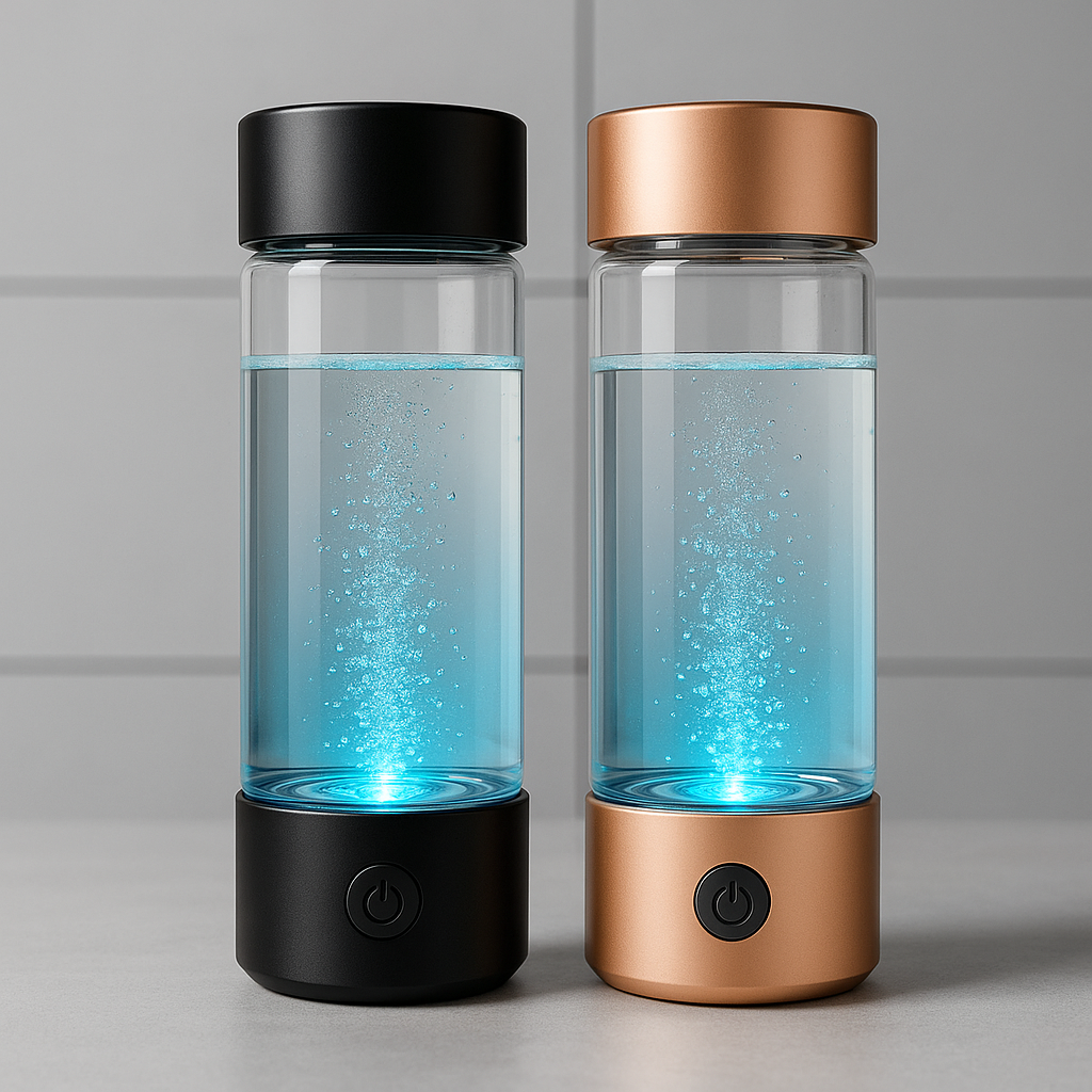 Gourde d’eau hydrogénée  – Vitalité, Soin & Bien-être intérieur