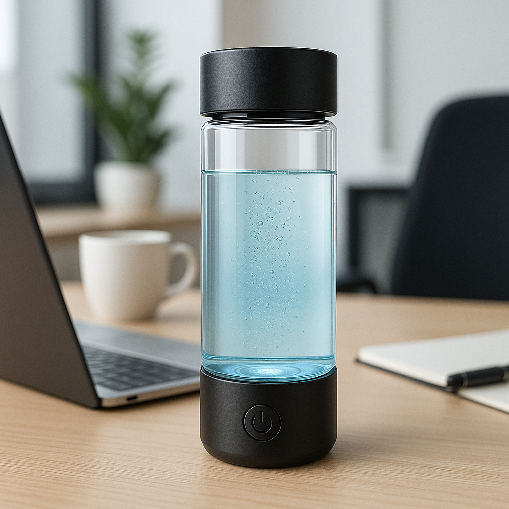 Gourde d’eau hydrogénée  – Vitalité, Soin & Bien-être intérieur